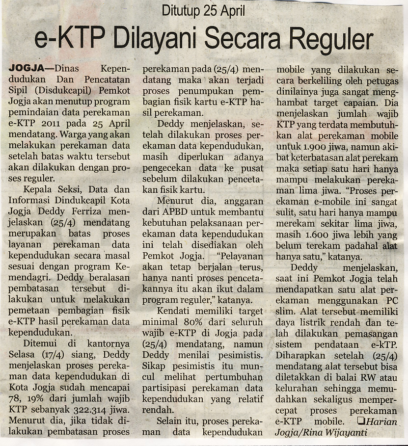 Kliping jogja terbaru